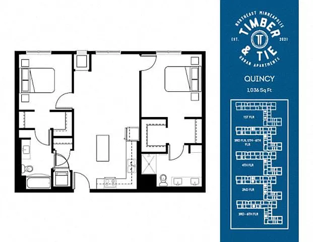 Floor plan Quincy | ACC