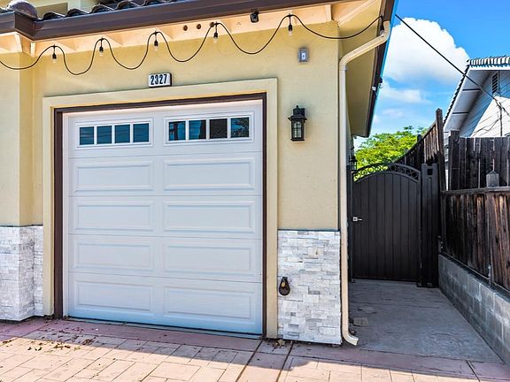 Garage and Entrance Gate to ADU