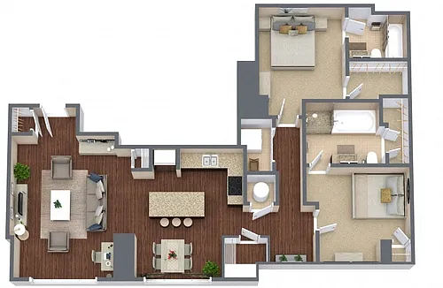 Floor plan Metropolitan 9