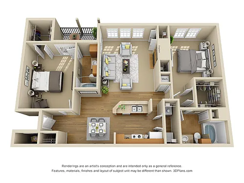 Floor plan Royal Palm