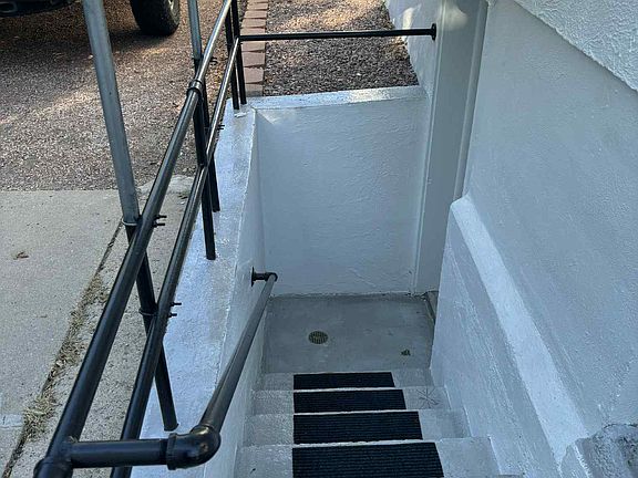 Basement entrance