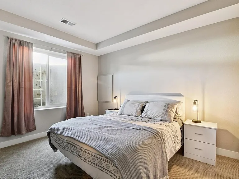 Basement bedroom