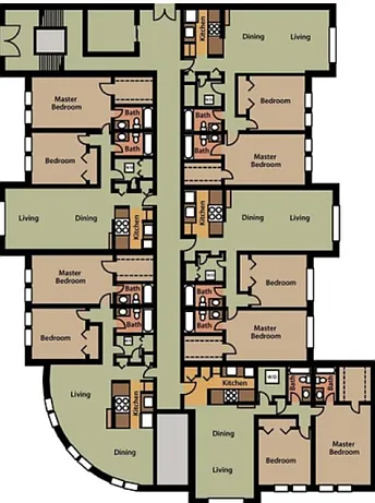New Cathedral- 2 Bed, 2 Bath New Cathedral- 2 Bed, 2 Bath