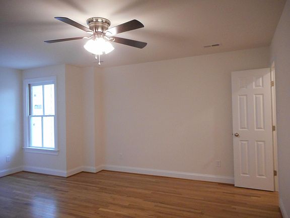 Large closets and ceiling fans in every room