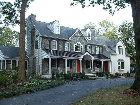 View from end of driveway