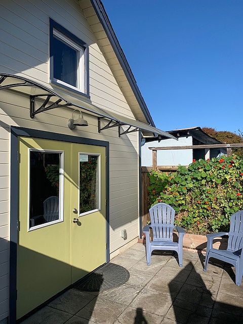 Front entrance inside the private patio.