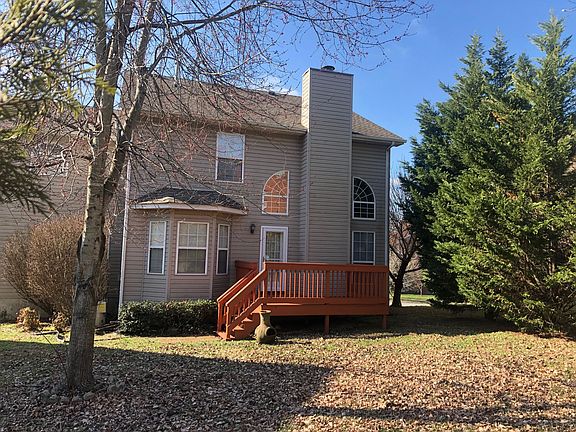 back yard with porch