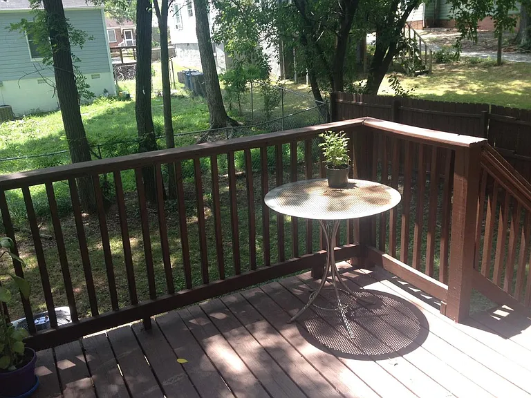 Peaceful back yard