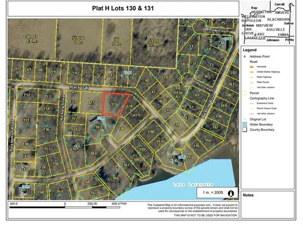 Plat #H-lot 130&131, Odessa, MO 64076