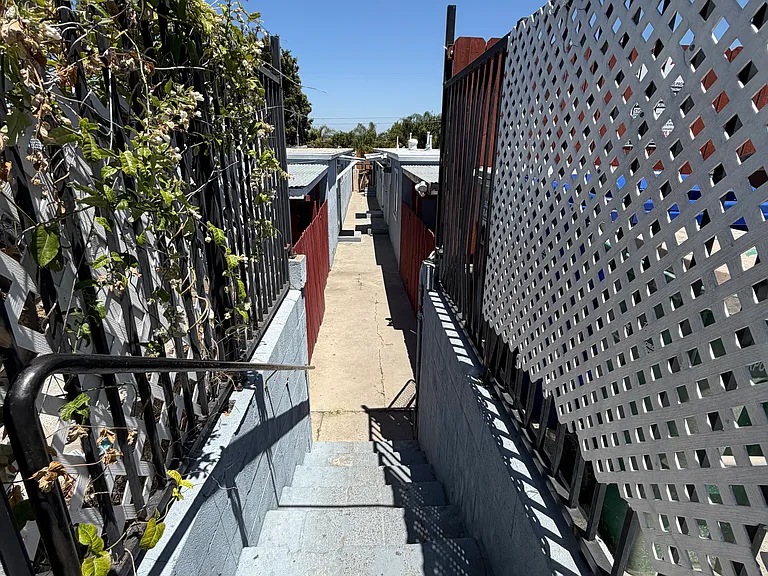 Stairs to Parking/Alley