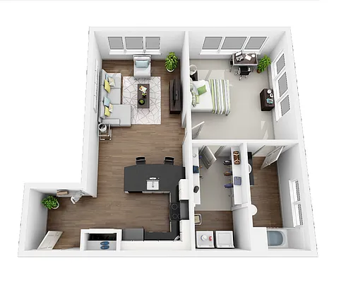 Floor plan A17