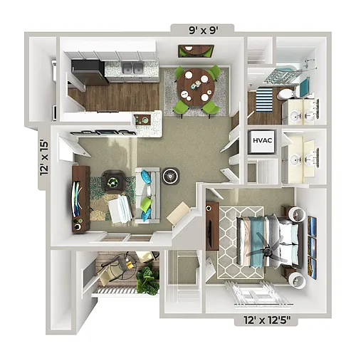 Floor plan Belmont