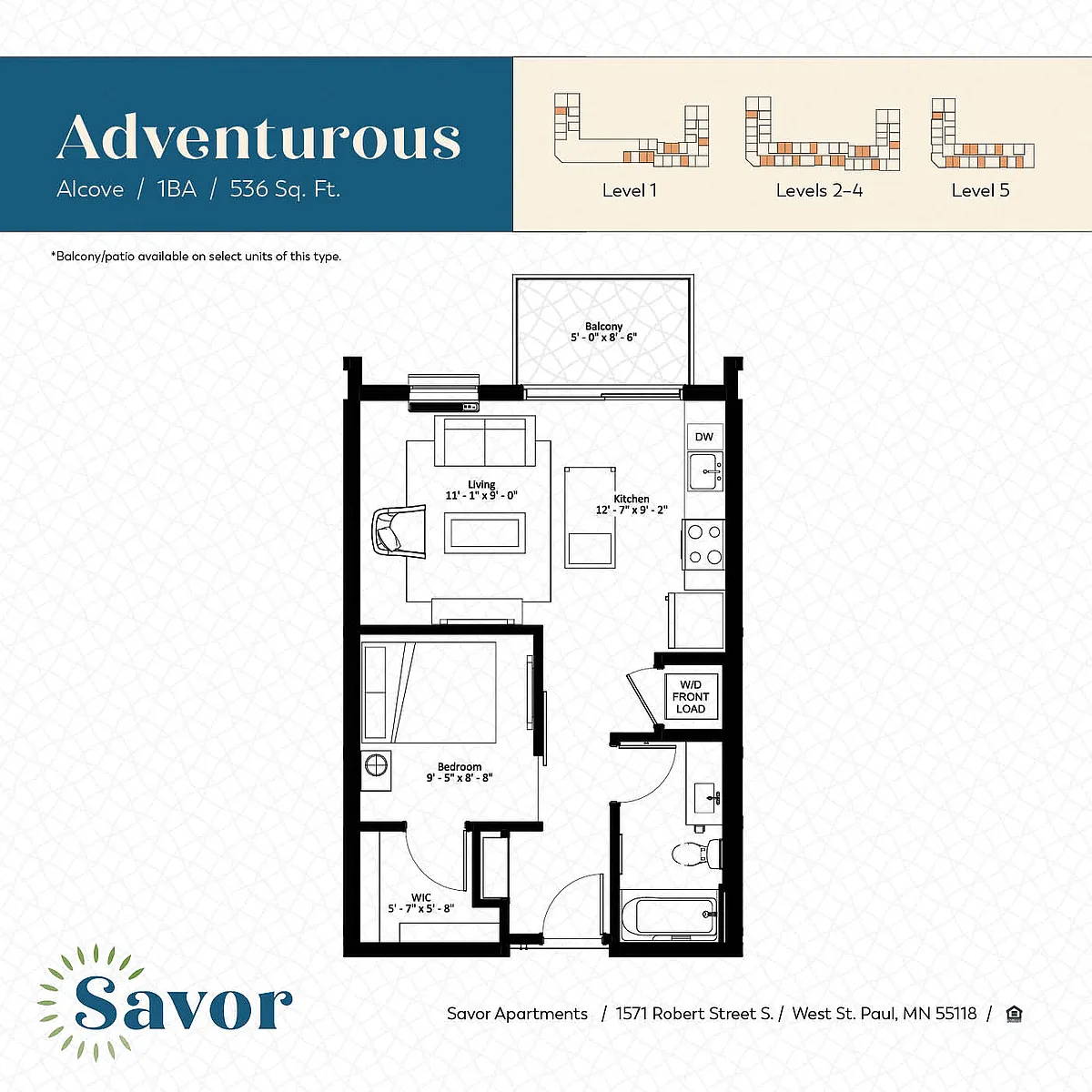 Floor plan Adventurous