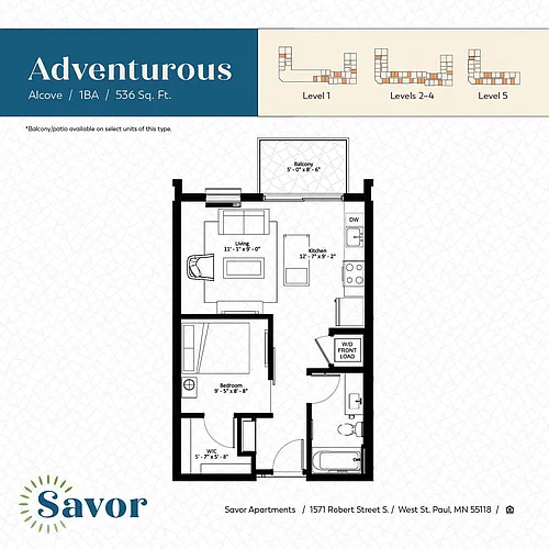 Floor plan Adventurous