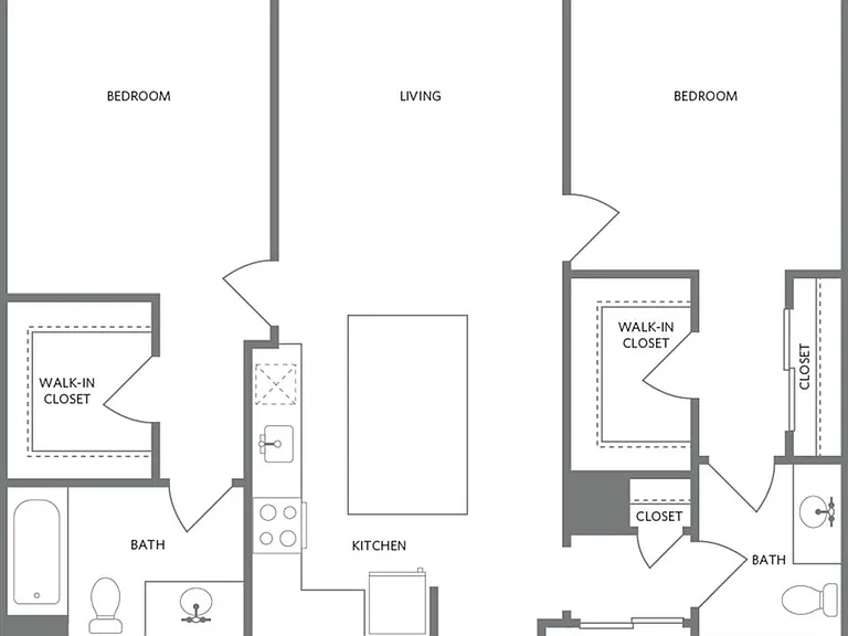 D05A - Two Bedroom Two Bath D05A - Two Bedroom Two Bath