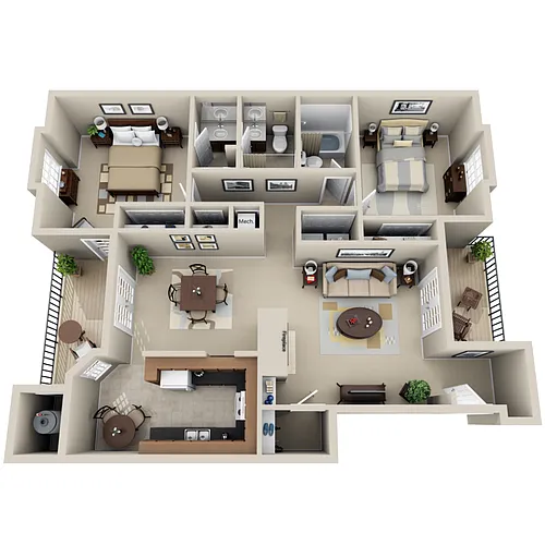 Floor plan WALKER