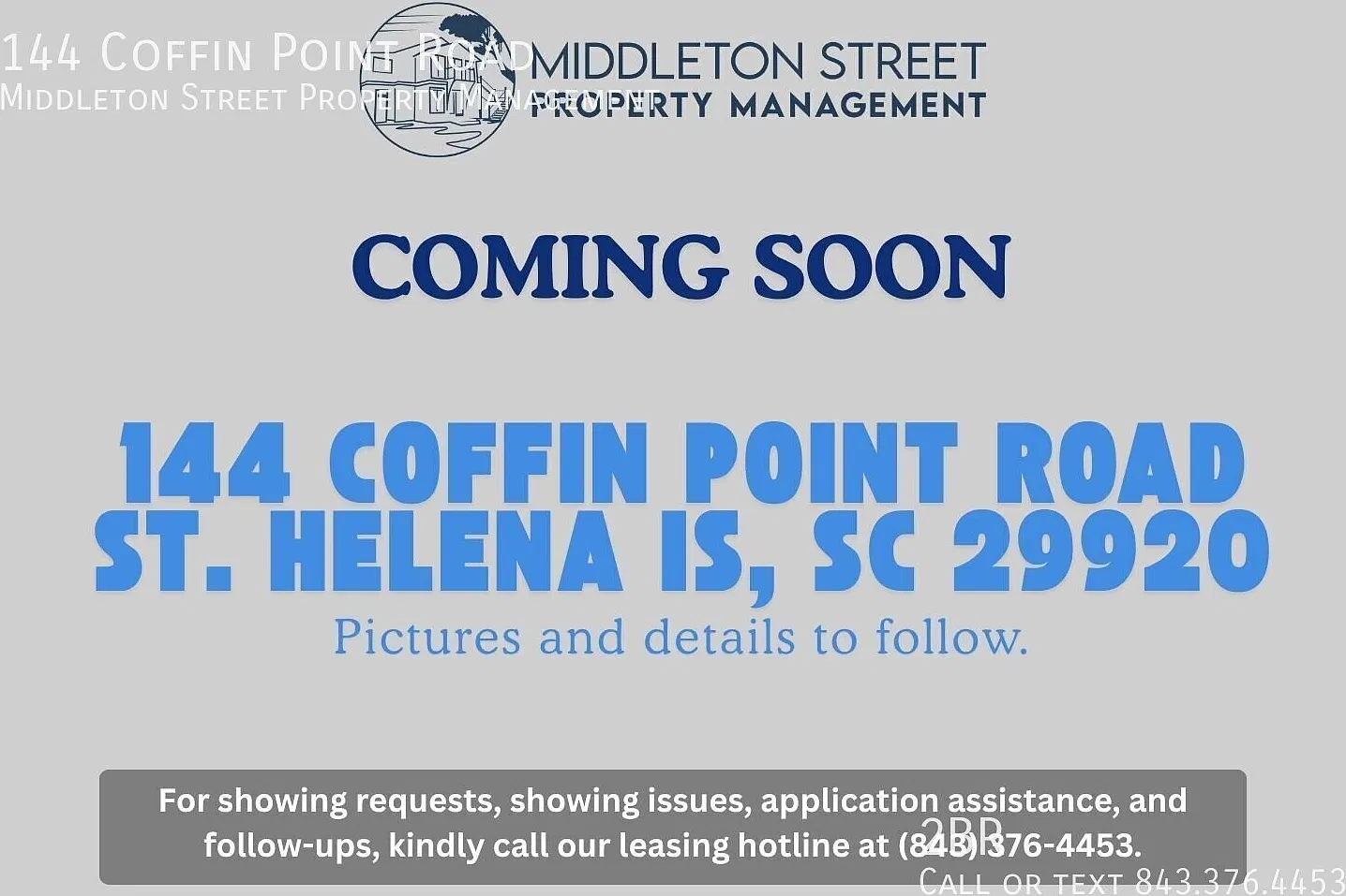 Coming Soon-144 Coffin Point Road St. Helena Is, Sc 29920 — Photo 1