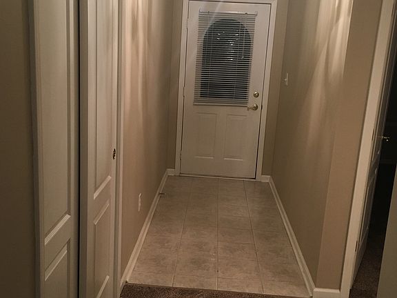 Ceramic tiled entry foyer 