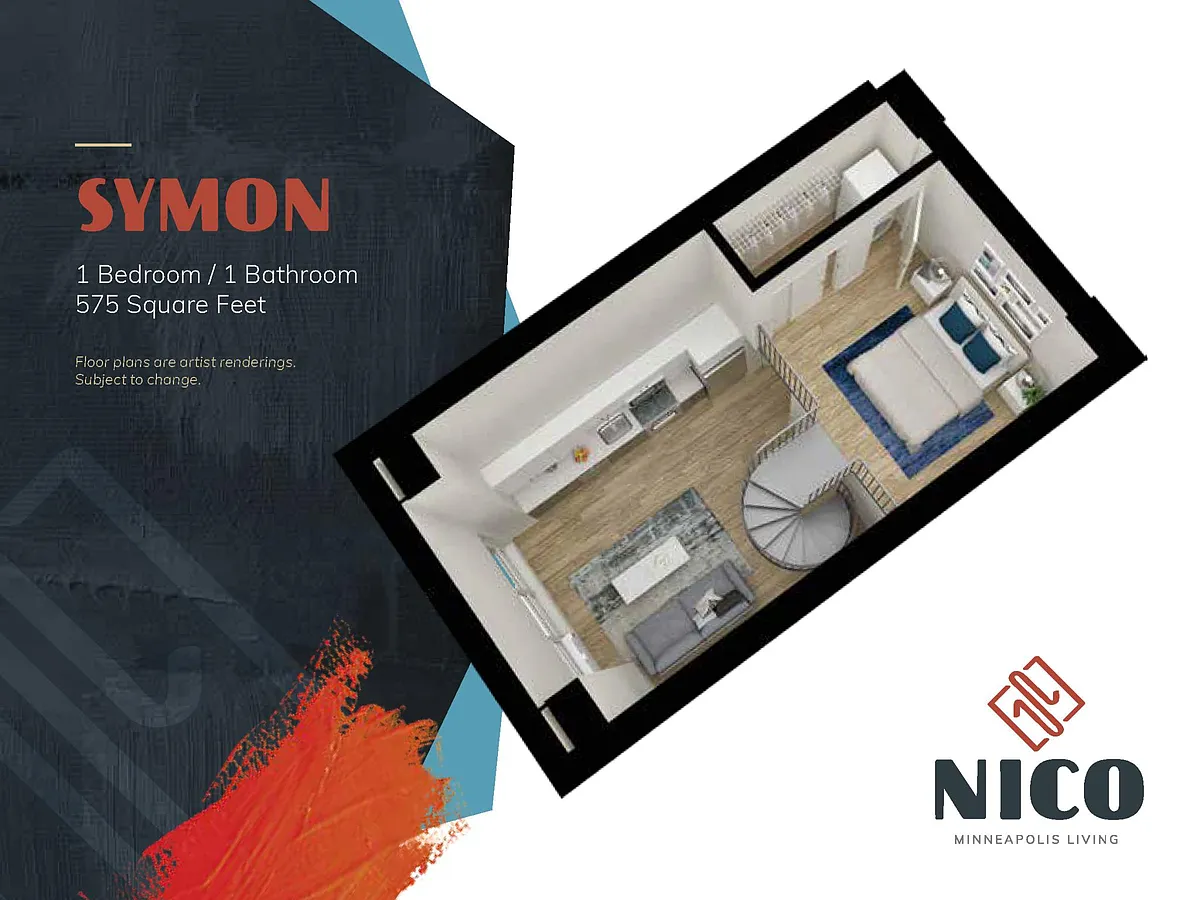Floor plan Symon
