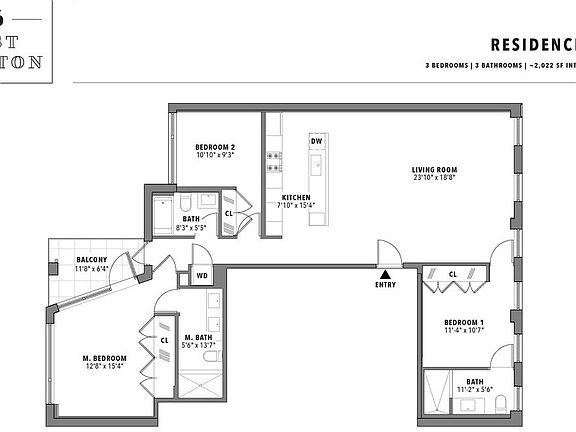 2nd image of 136 W Houston St #3