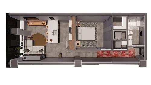 Floor plan The Matt