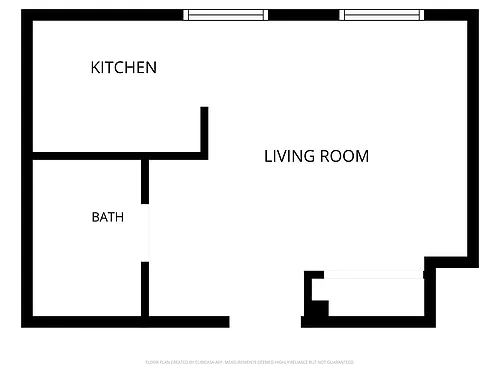 Floor plan Studio