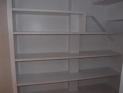 second closet area off living room