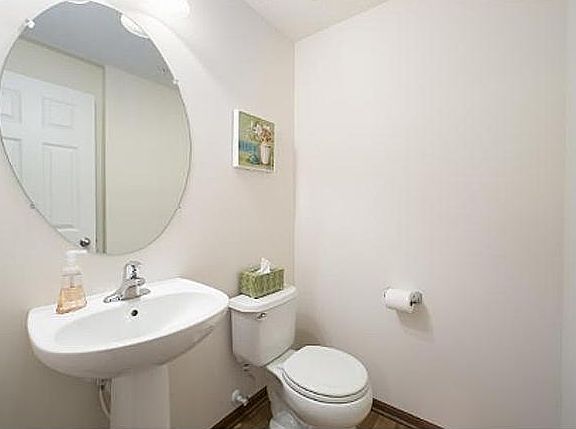 Main floor half bath