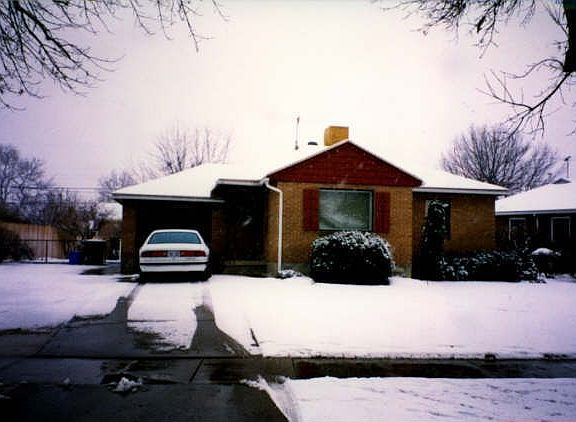 Front in snow