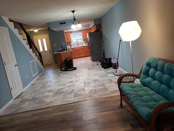 Living and dining rooms
