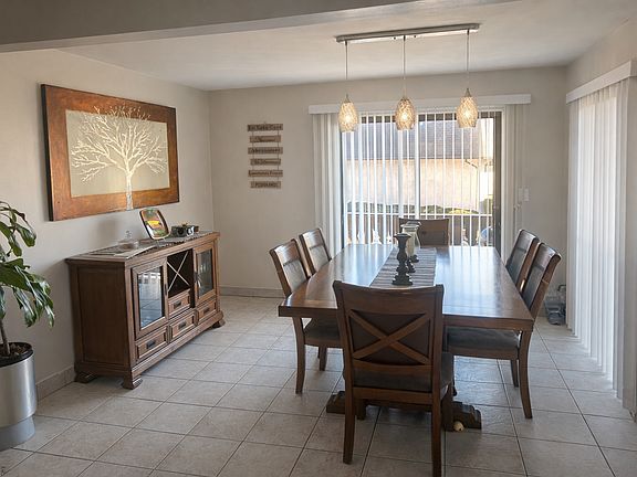 Separate dinning room with natural lights