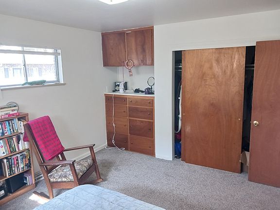 Built-in Drawers and huge closet!