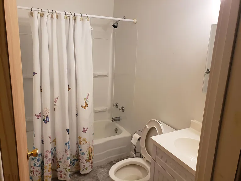 Bathroom in hallway