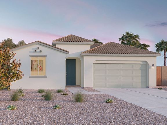 Elevation A for Lantana Floorplan at Highland Ridge