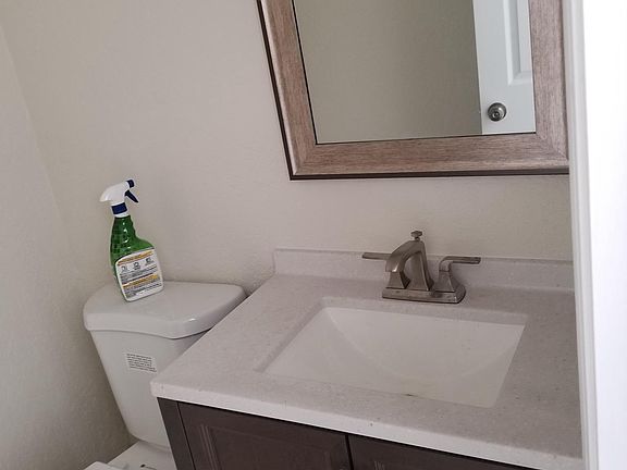 Half bathroom downstairs 