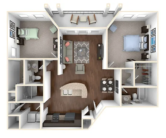 Floor plan Pierce
