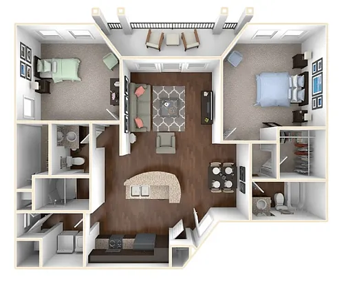 Floor plan Pierce