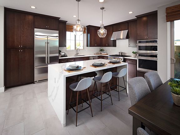 Bergamo Plan 4 Model Home Kitchen