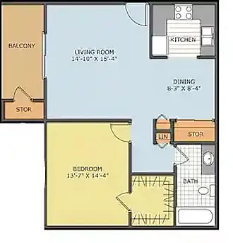 Floor plan The Dogwood