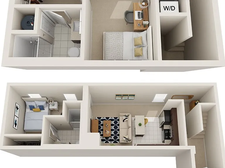 2BR/2BA Townhome 2BR/2BA Townhome