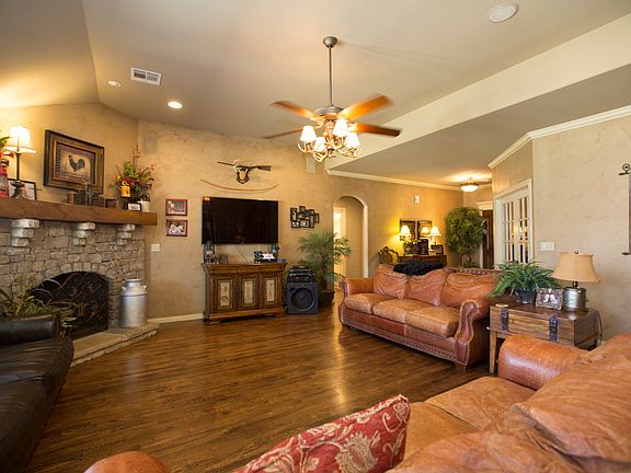 Hardwood floor and designer paint