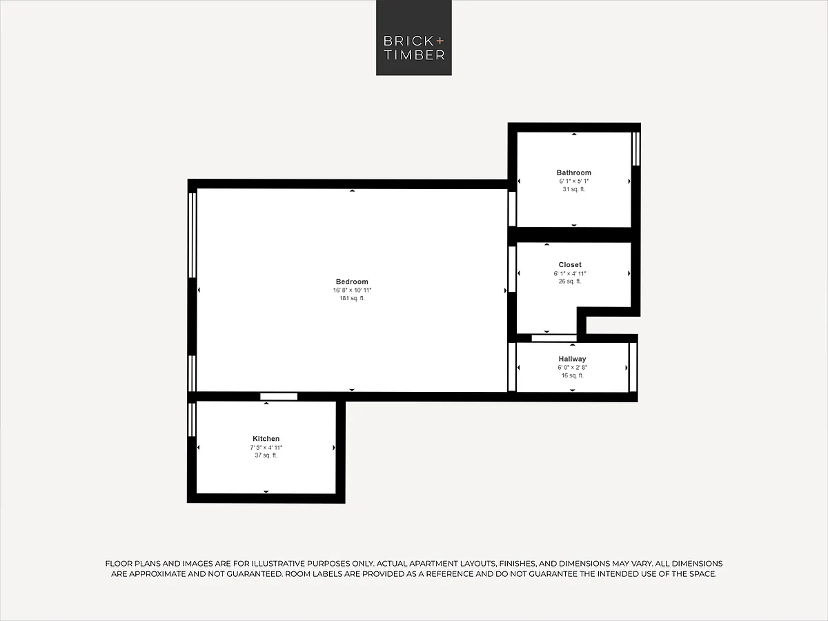 Floor plan Studio