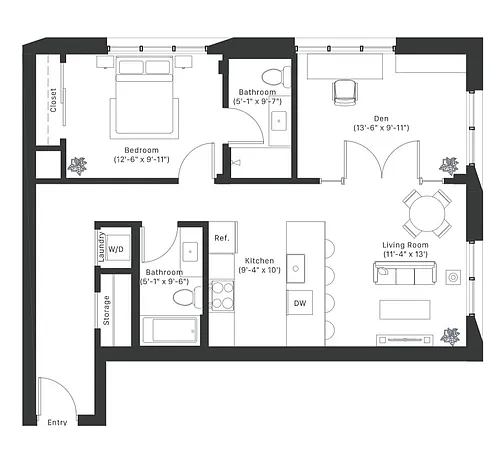 Floor plan A+D2