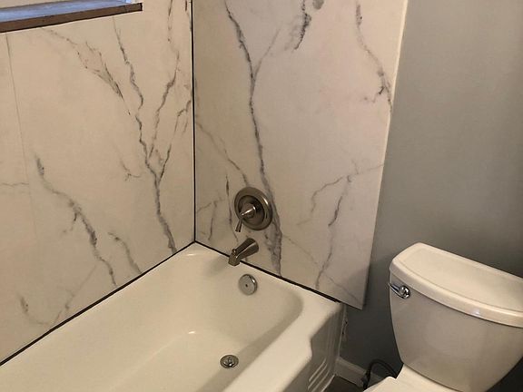 Updated bathroom.