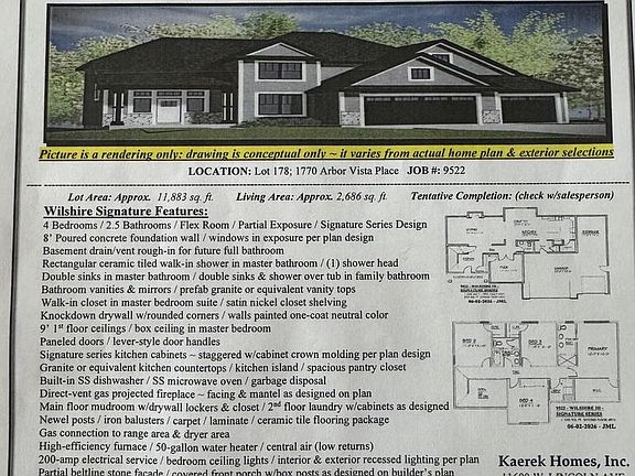 2nd image of 1770 ARBOR VISTA PLACE