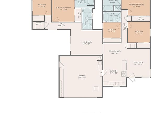 3rd image of 4738 Bret Harte Ct