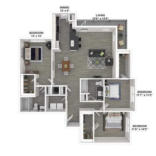 Floor plan C3