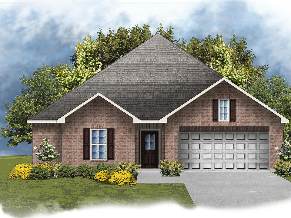 Hillsborough IV G - Front Elevation - DSLD Homes