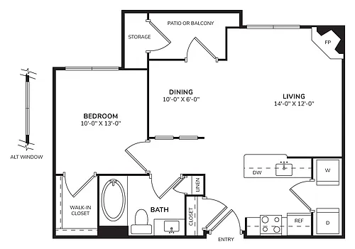 Floor plan Pisa