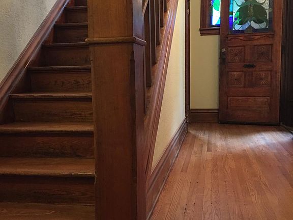 Refinished hardwood floors